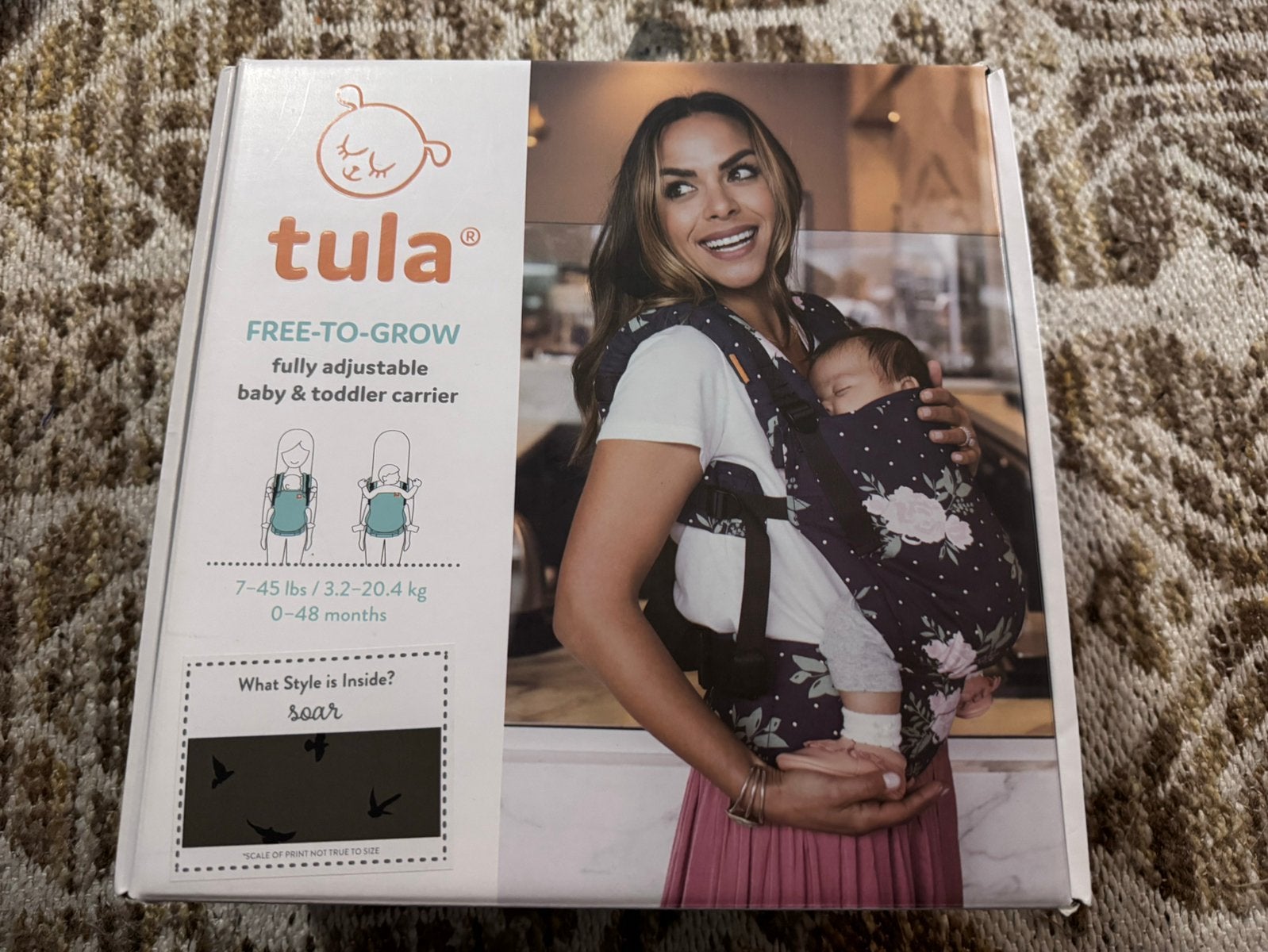 Tula free to grow draagzak, Buik of Rug, Zo goed als nieuw, Draagzak, Ophalen