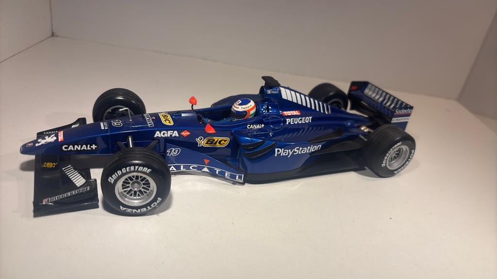 F1 Peugeot ap02 prost minichamps 1.18, Hobby en Vrije tijd, Modelauto's | 1:18, Ophalen of Verzenden, MiniChamps, A, A
