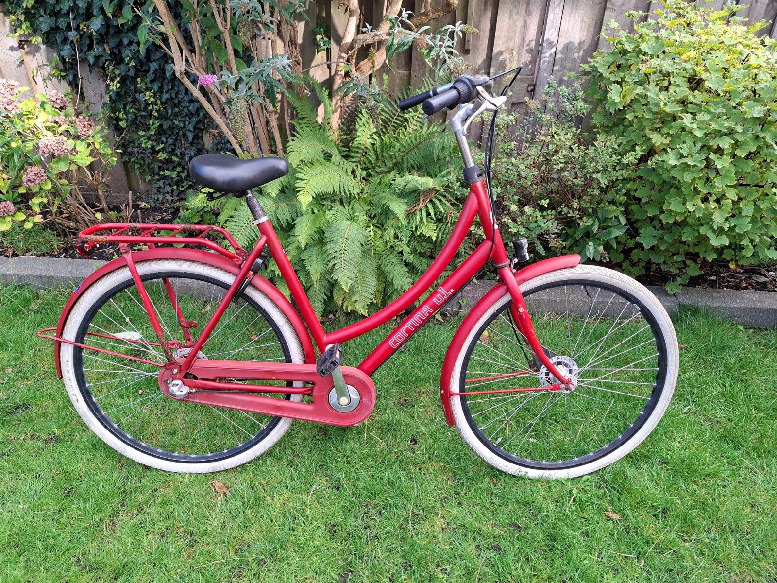 Cortina U1 Damesfiets (stationsfiets) met 3 versnellingen, Ophalen, Versnellingen, Cortina, 53 tot 56 cm