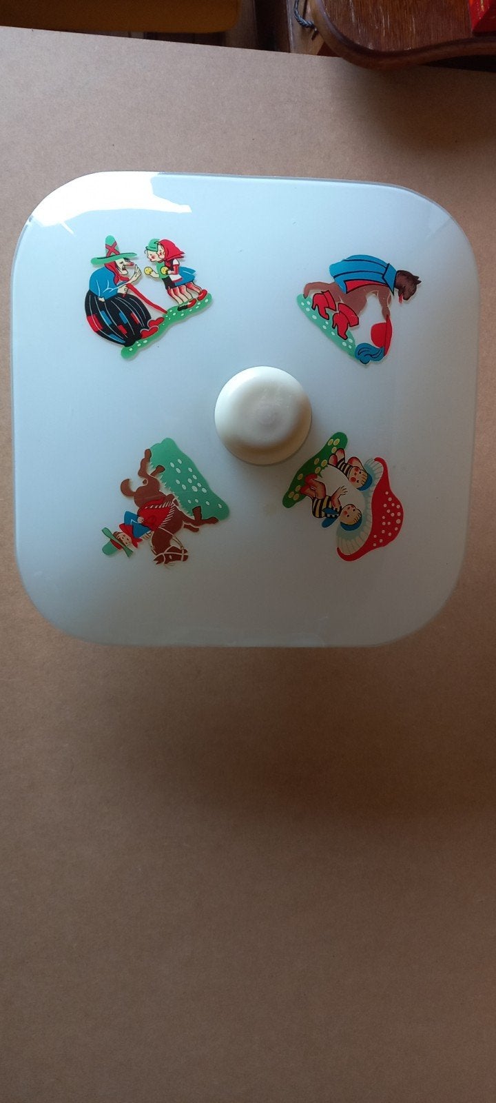 Vintage lamp kinderkamer jaren 50 / 60, Ophalen