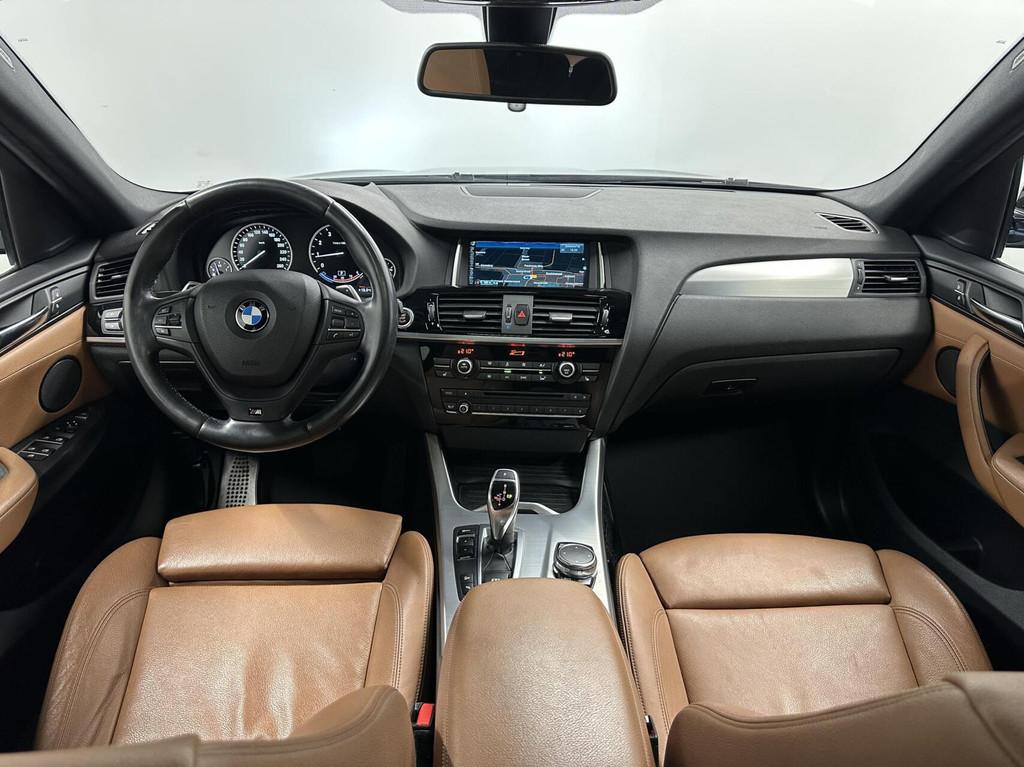BMW X4 xDrive28i High Executive LEER NAVI SCHUIF/KANTEL DAK., Auto's, BMW, Automaat, Gebruikt, Euro 6, 4 cilinders