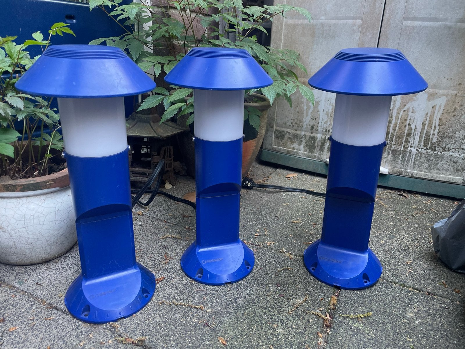 Gardena tuinverlichting light line blauw 12V compleet, Kunststof, Minder dan 50 watt, Overige typen, Ophalen of Verzenden