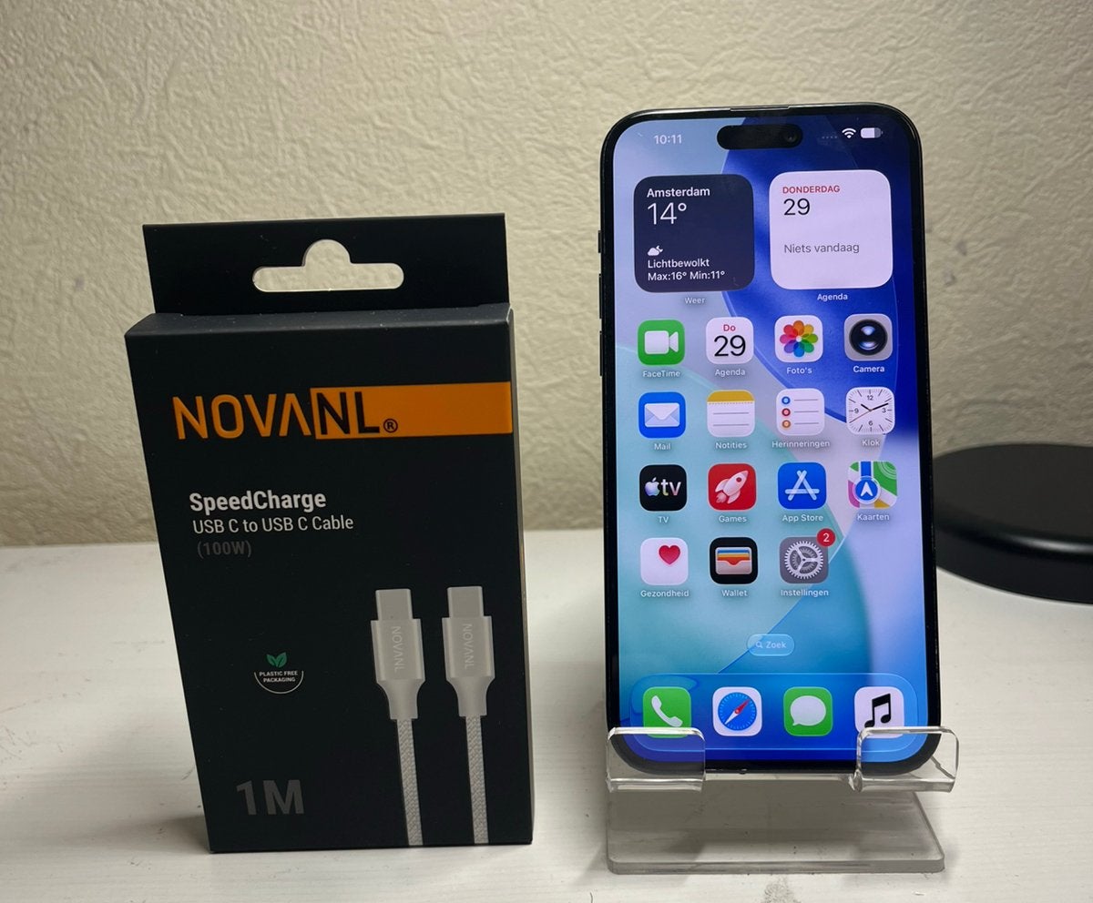 Apple Iphone 15 Plus | Zeer nette staat | 🔋 86% |DS Telecom, 128 GB, 86 %, Zwart, Ophalen of Verzenden