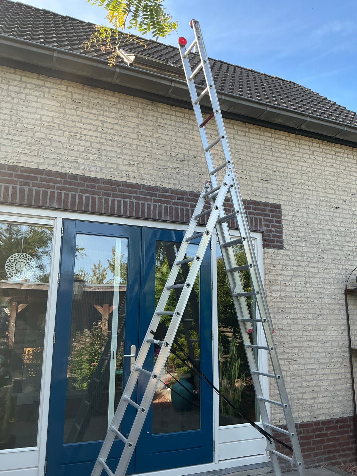 Altrex reformladder 3-delig - Gebruikt, Gebruikt, Ophalen of Verzenden, Ladder, Opvouwbaar of Inschuifbaar