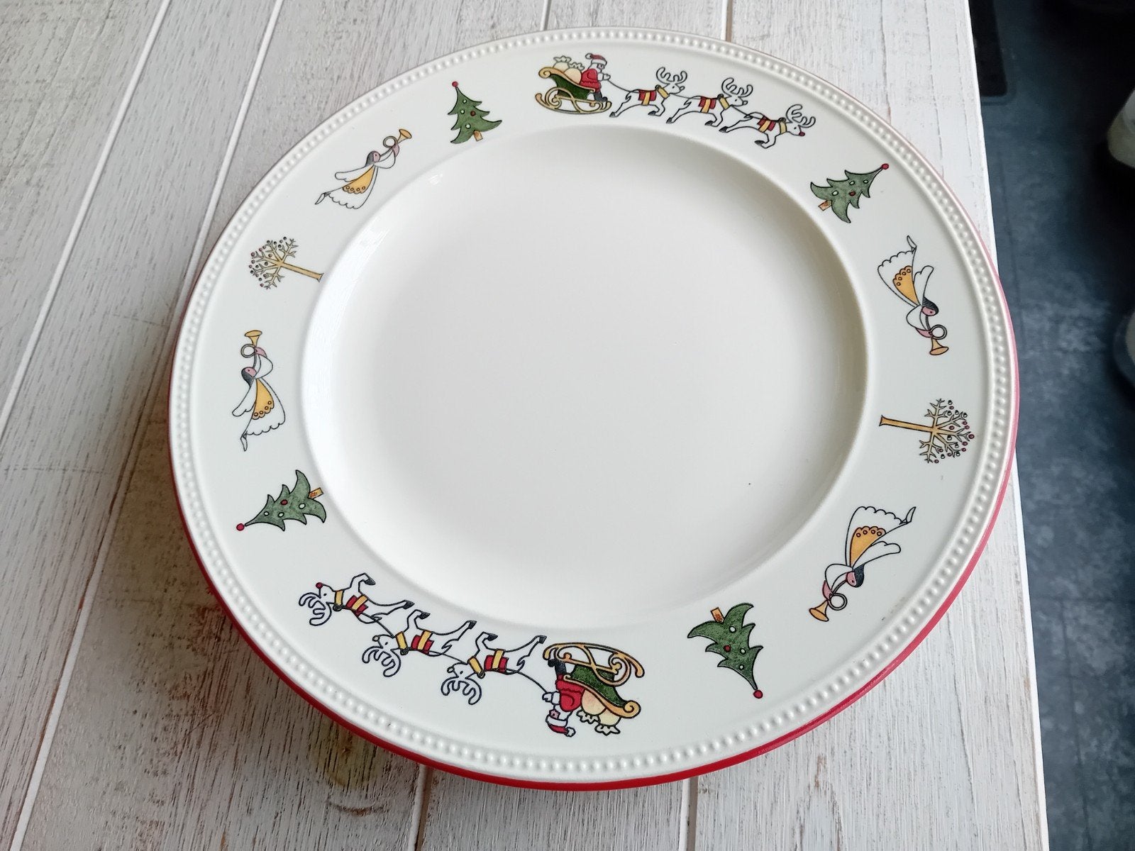 4 dinerborden 27,5cm Wedgwood Windsor Christmas.
4 dinerbord, Ophalen of Verzenden, Zo goed als nieuw, Porselein, Bord(en)