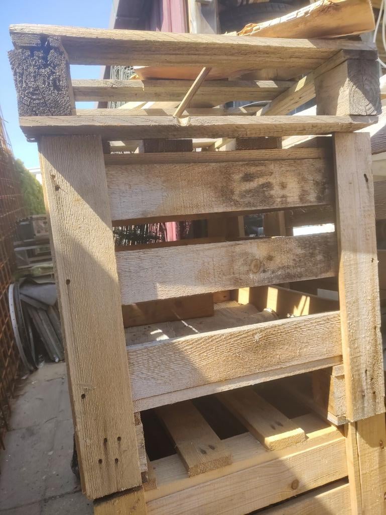 houten kist voor bloembak, Tuin en Terras, Bloembakken en Plantenbakken, Ophalen of Verzenden, Hout, Minder dan 30 cm