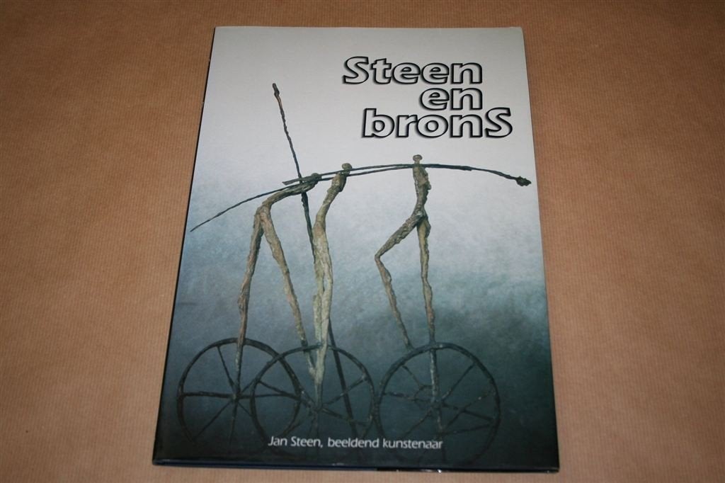 Steen en brons. Jan Steen, beeldend kunstenaar., Ophalen of Verzenden, Zo goed als nieuw
