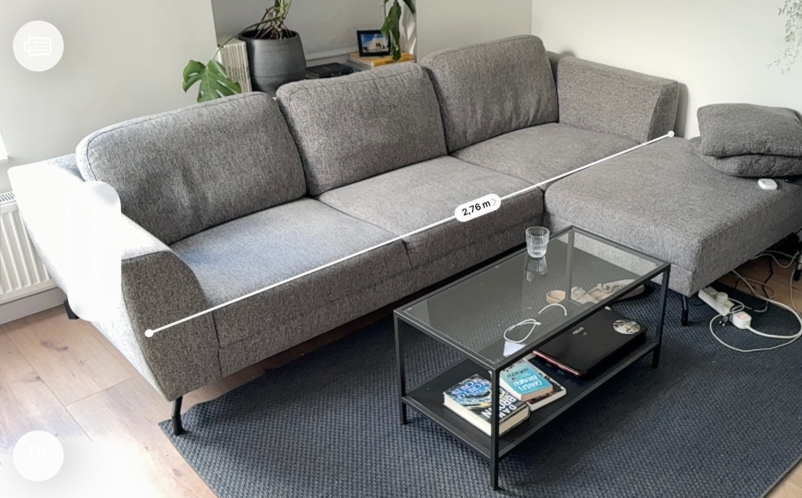 Portofino sofa (60% discount!), Ophalen, Zo goed als nieuw, Stof