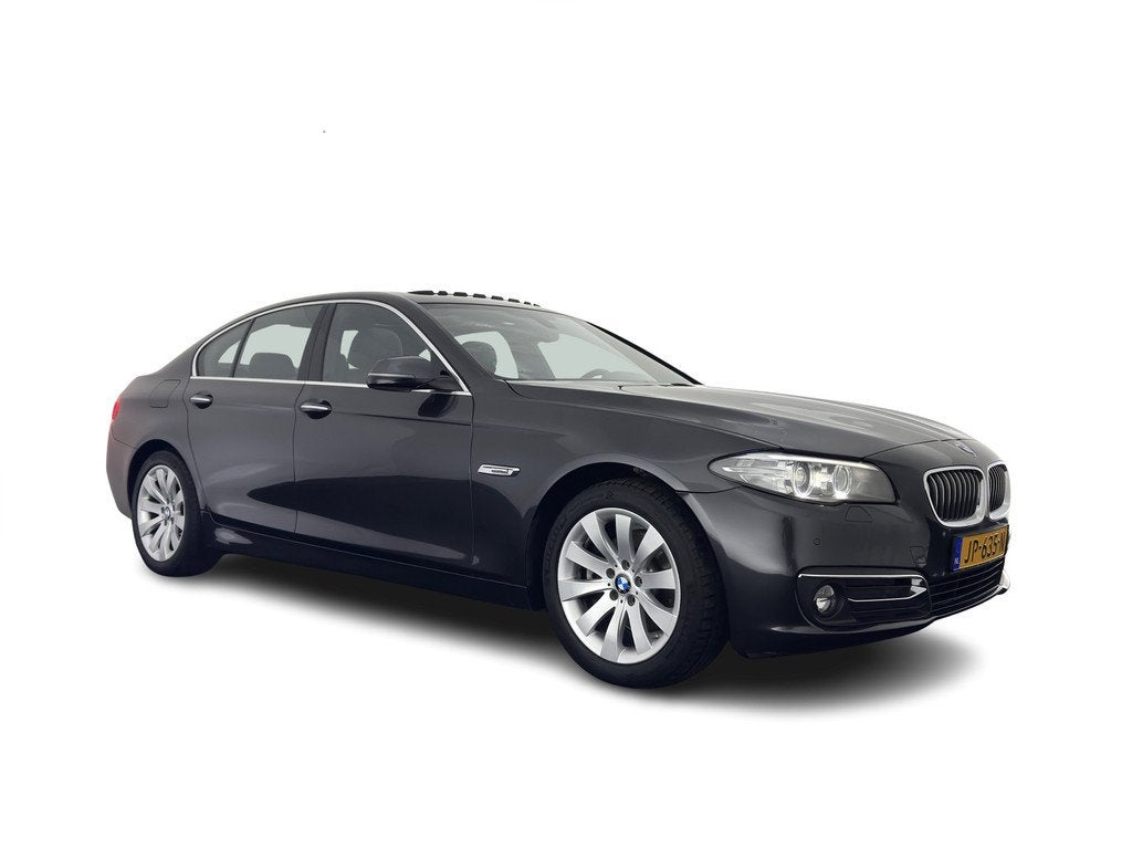 BMW 5 Serie 518d Luxury-Line High Executive Aut. *PANO | LEA, Auto's, BMW, Automaat, Automatische klimaatregeling, Achterwielaandrijving