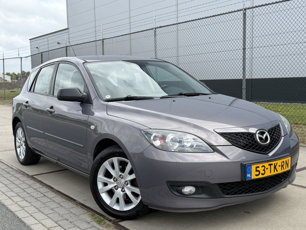 Mazda 3 1.6 S-VT 105PK Touring / *NAP* / 2006 / Airco / Radi, Auto's, Mazda, Stof, Gebruikt, Zwart, 4 cilinders