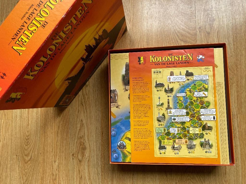 Kolonisten van de Lage Landen, Hobby en Vrije tijd, Gezelschapsspellen | Bordspellen, Een of twee spelers, Ophalen of Verzenden