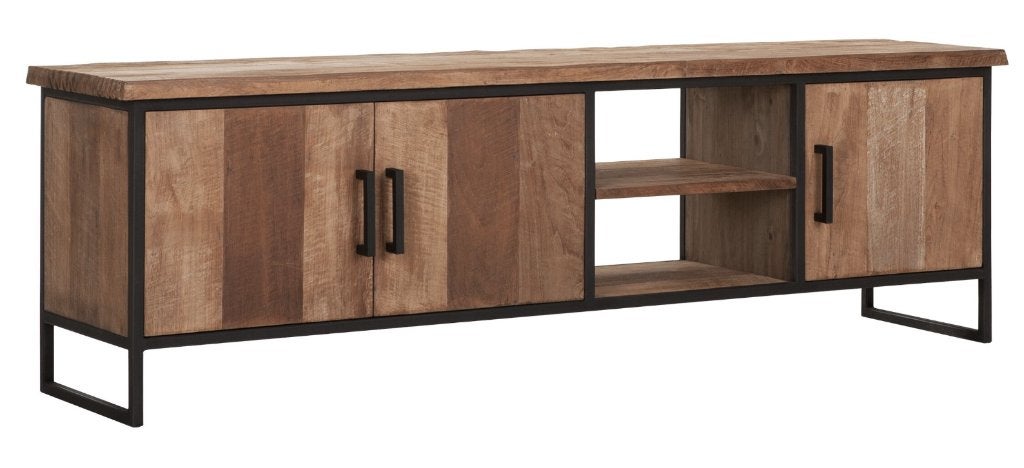 Tv meubel Beam medium Whoon l Meubilex l van €1299 voor €749, Ophalen, Teakhout, 150 tot 200 cm, Zo goed als nieuw