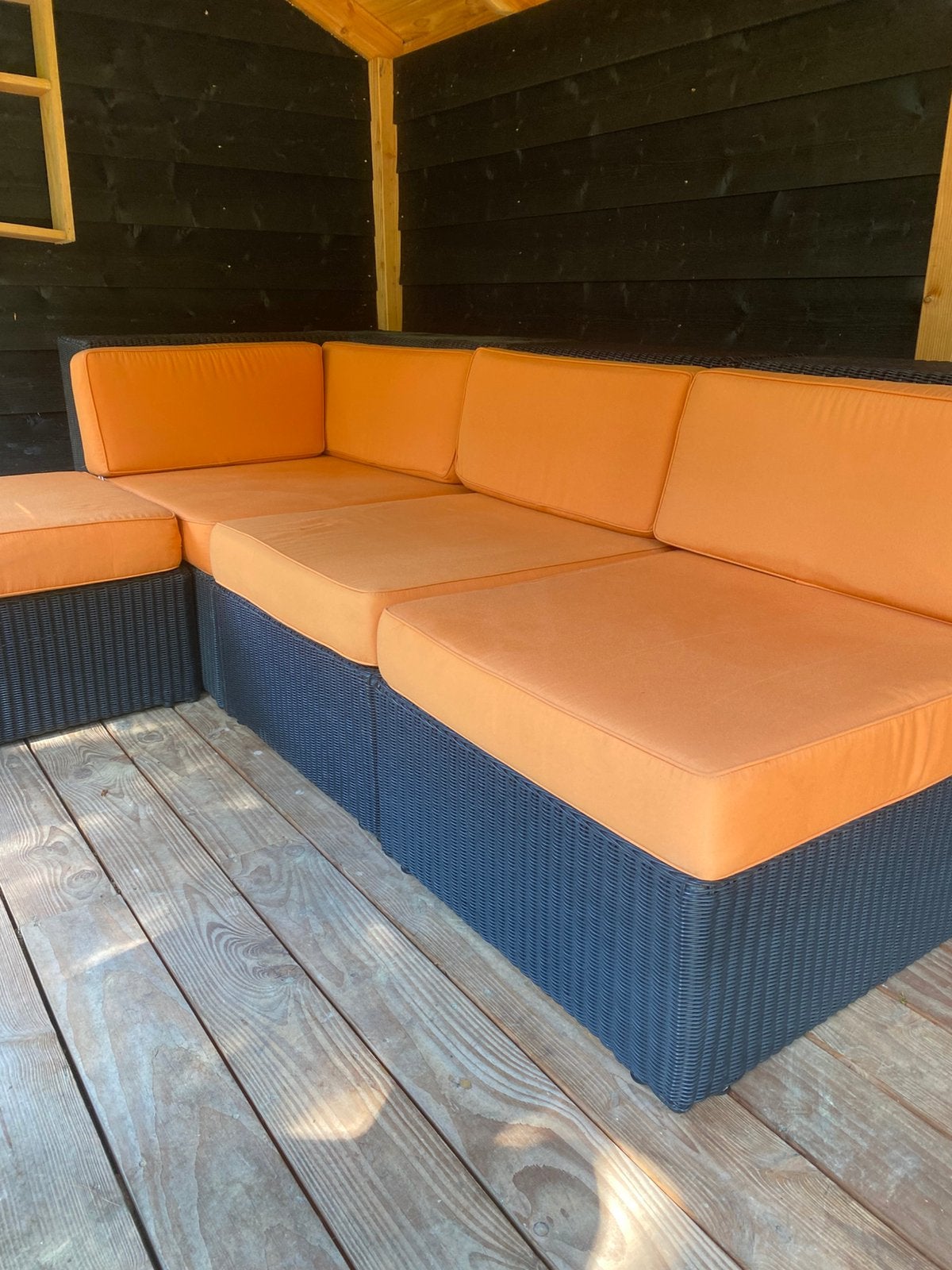Borek loungeset, Tuin en Terras, Tuinsets en Loungesets, Zo goed als nieuw, Ophalen