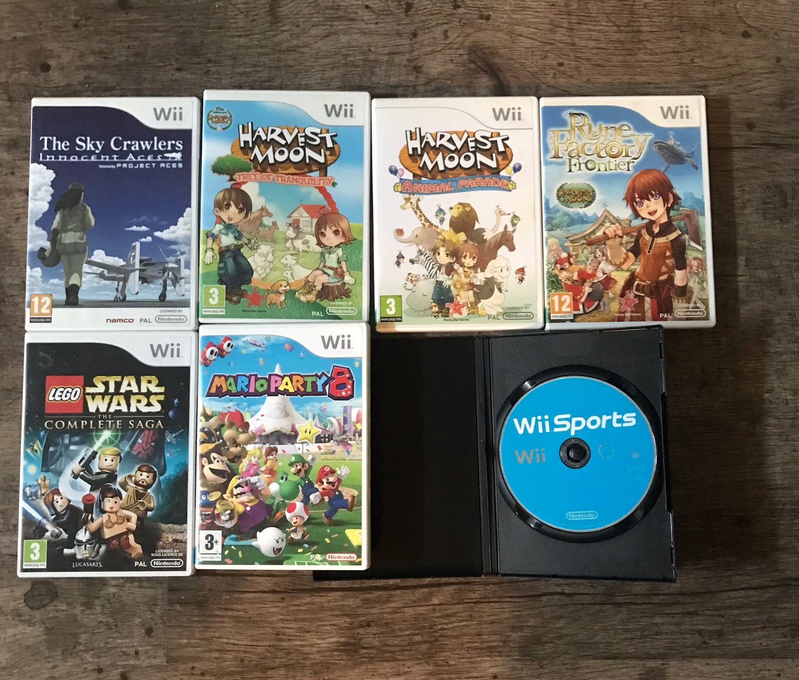 Nintendo Wii spellen (Wii games), Spelcomputers en Games, Overige genres, Eén computer, Ophalen of Verzenden, Zo goed als nieuw
