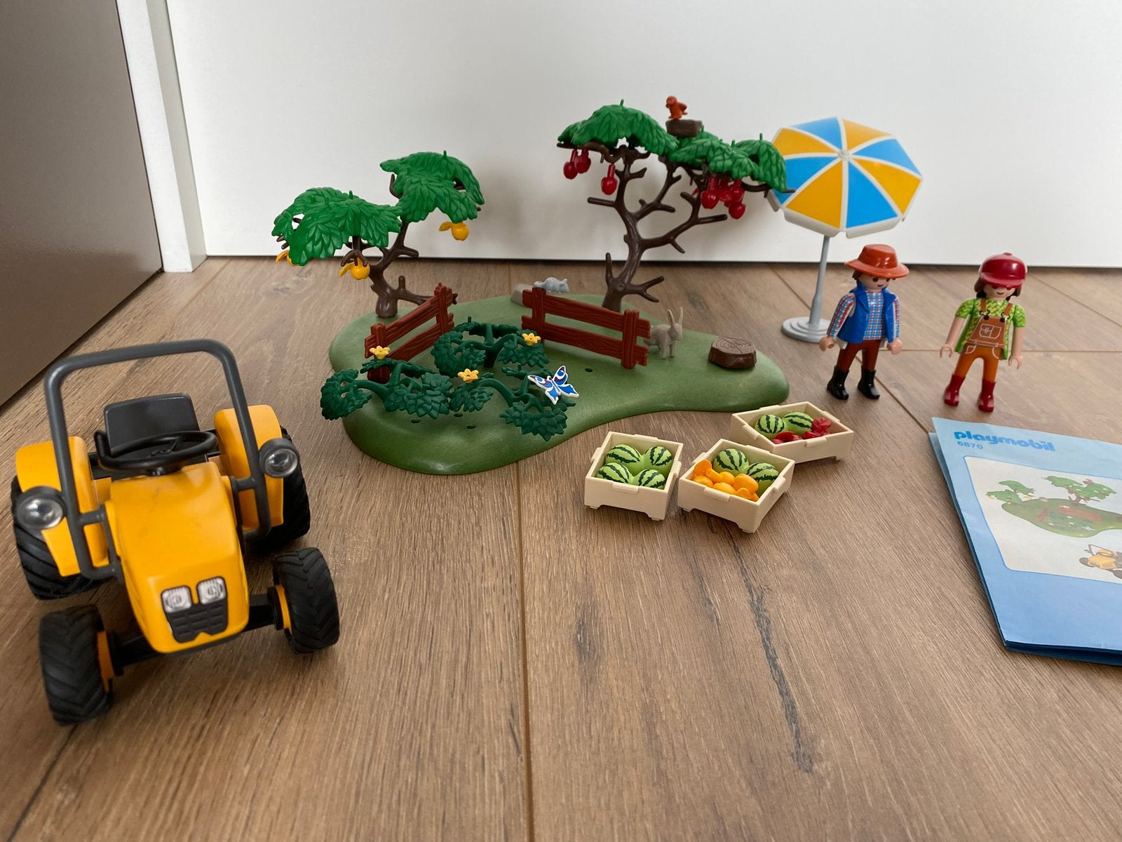 Playmobil boomgaard, Complete set, Overige typen, Ophalen of Verzenden, Zo goed als nieuw