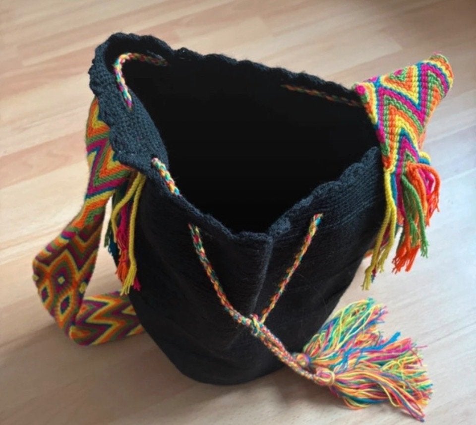 Mochilla uit Colombia, nieuw!, Ophalen of Verzenden, Nieuw, Zwart, Overige merken