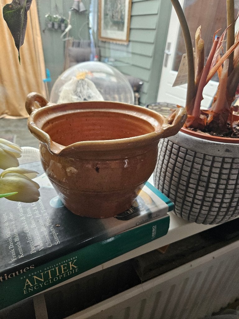 Antieke   confit pot, Ophalen of Verzenden