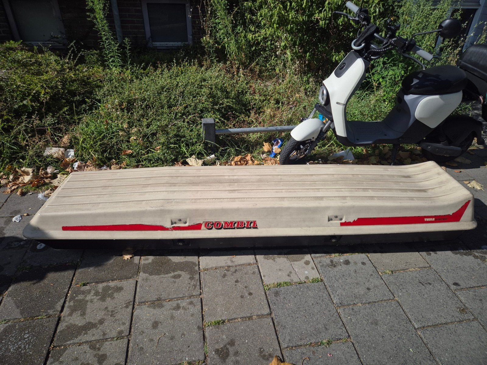 te koop Thule Combi 250 dakkoffer - Extra bagageruimte, Ophalen, Gebruikt