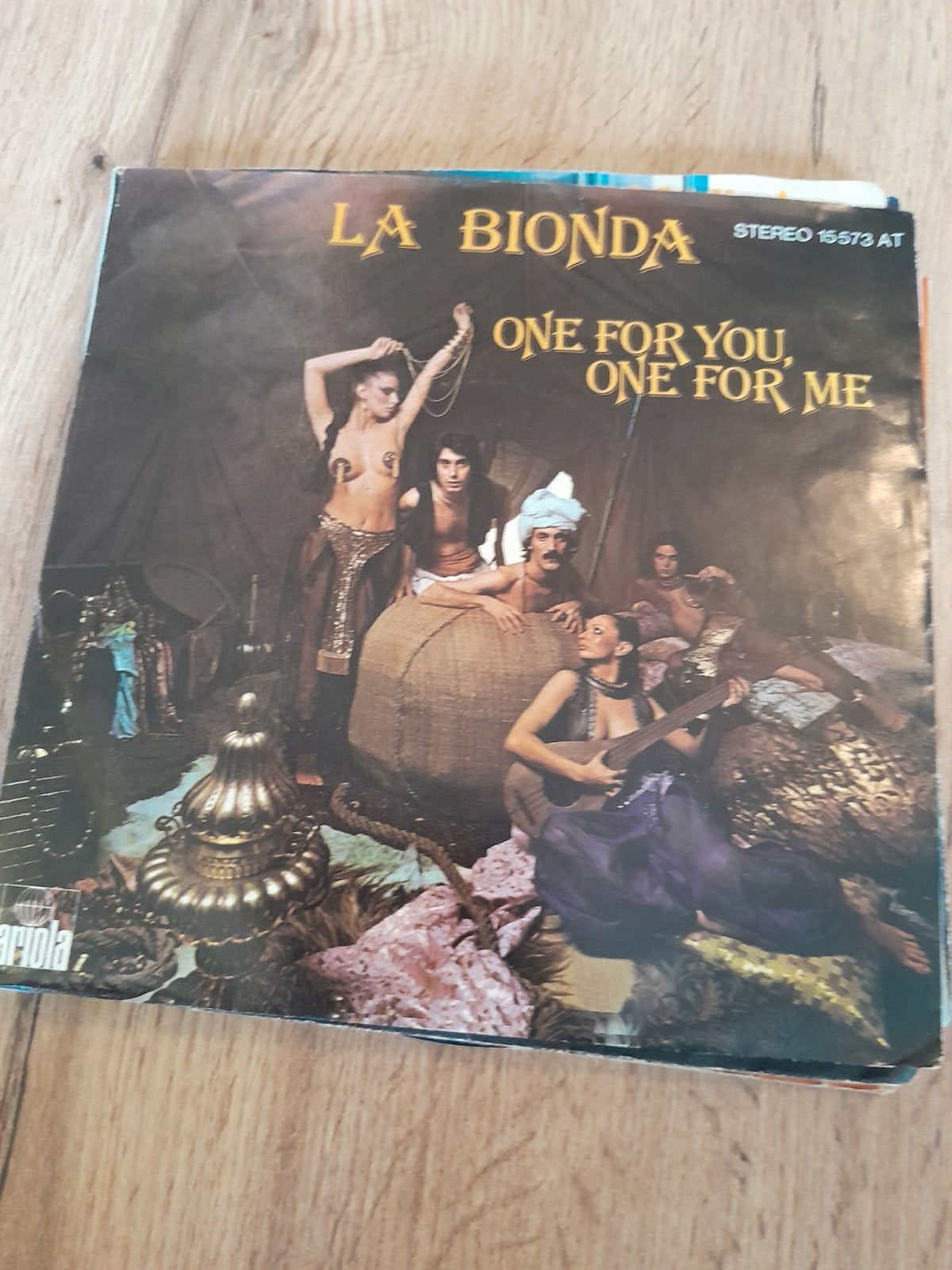 La bionda 7 inch one for you one for me, Ophalen of Verzenden, Zo goed als nieuw, Pop