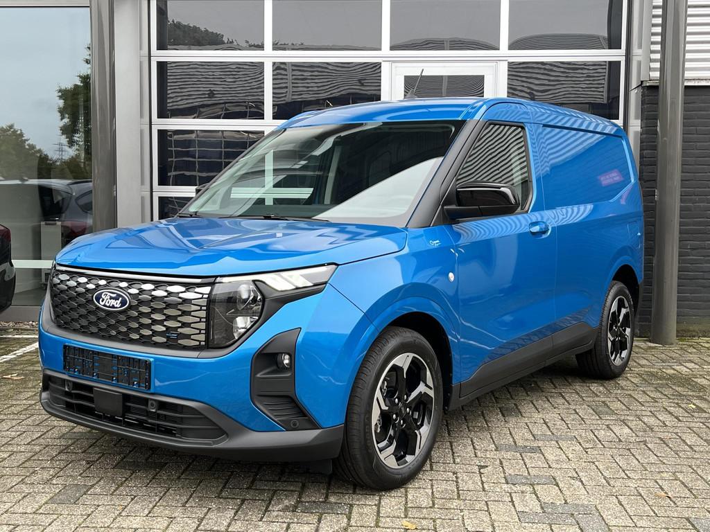 Ford E-Transit Courier Limited 44 kWh 136pk! 292km WLTP, Nav, Blauw, 44 kWh, 1524 kg, Nieuw