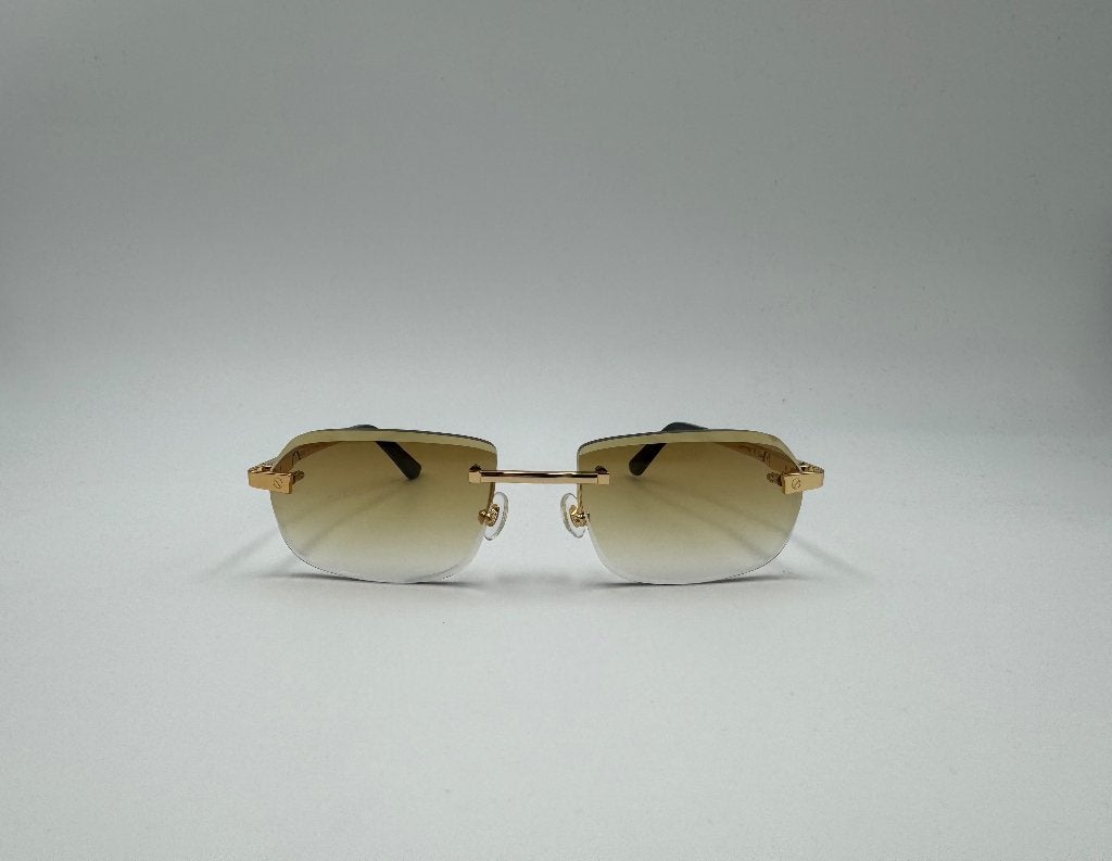 Cartier santos bril bruin, Overige merken, Bruin, Nieuw, Ophalen of Verzenden