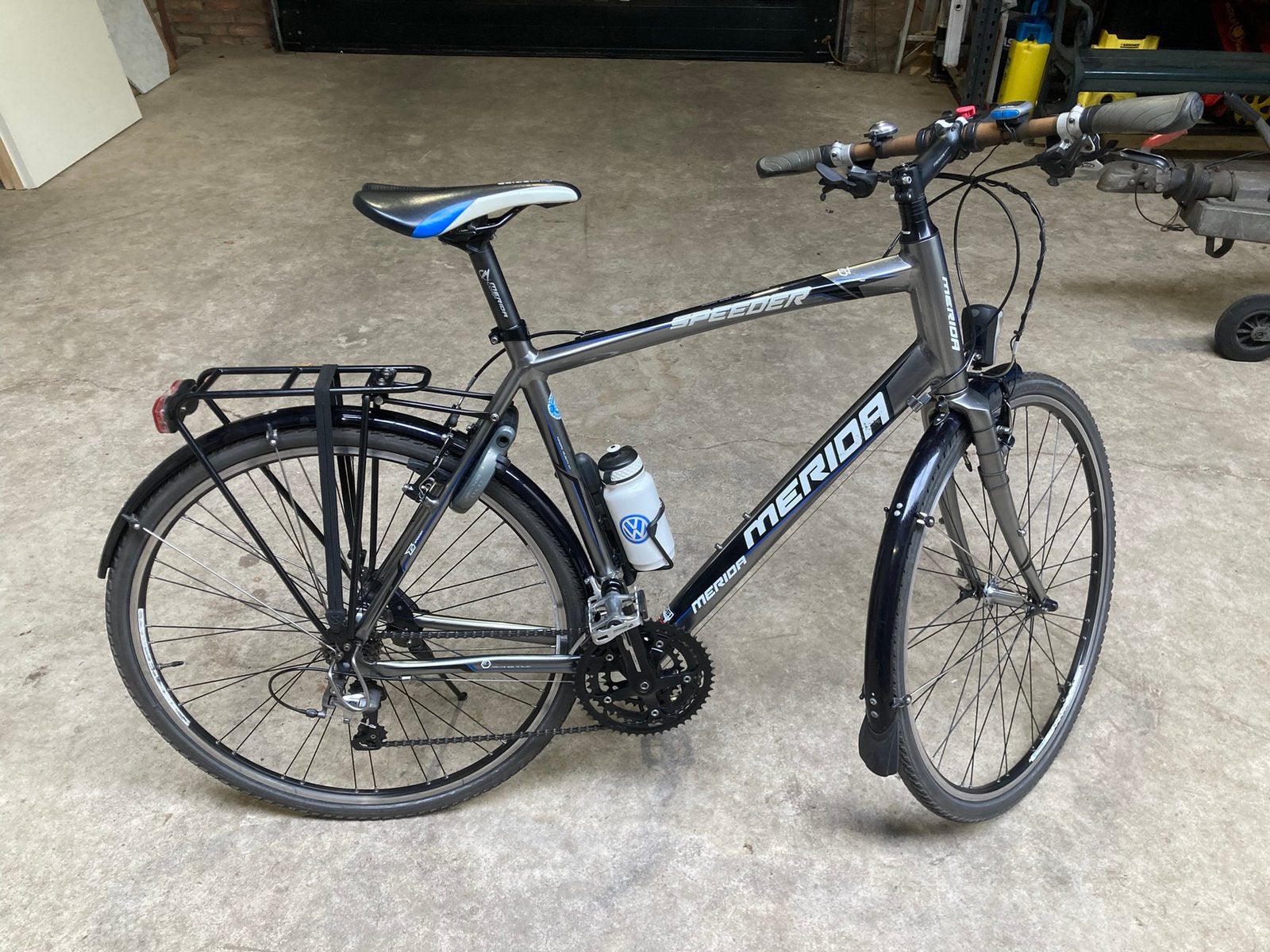 Merida herenfiets, 28 inch, Velgrem, Zo goed als nieuw, Meer dan 20 versnellingen