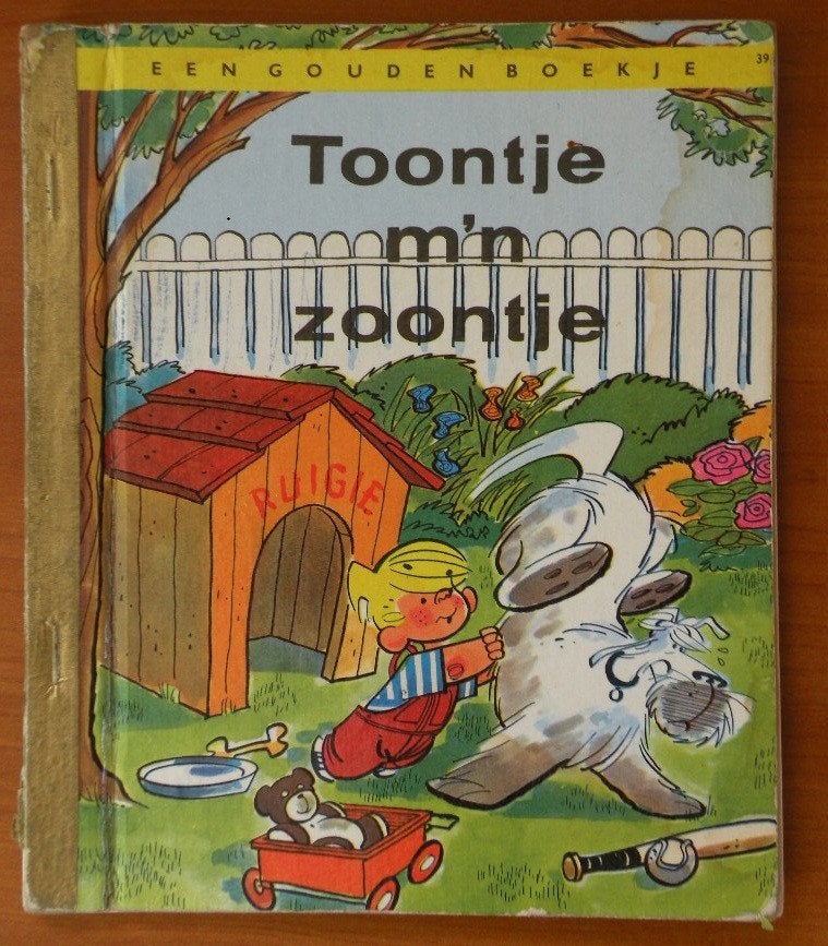 Gouden Boekje, Toontje m'n zoontje, Ophalen of Verzenden, Gelezen, Fictie algemeen, Gouden boekje