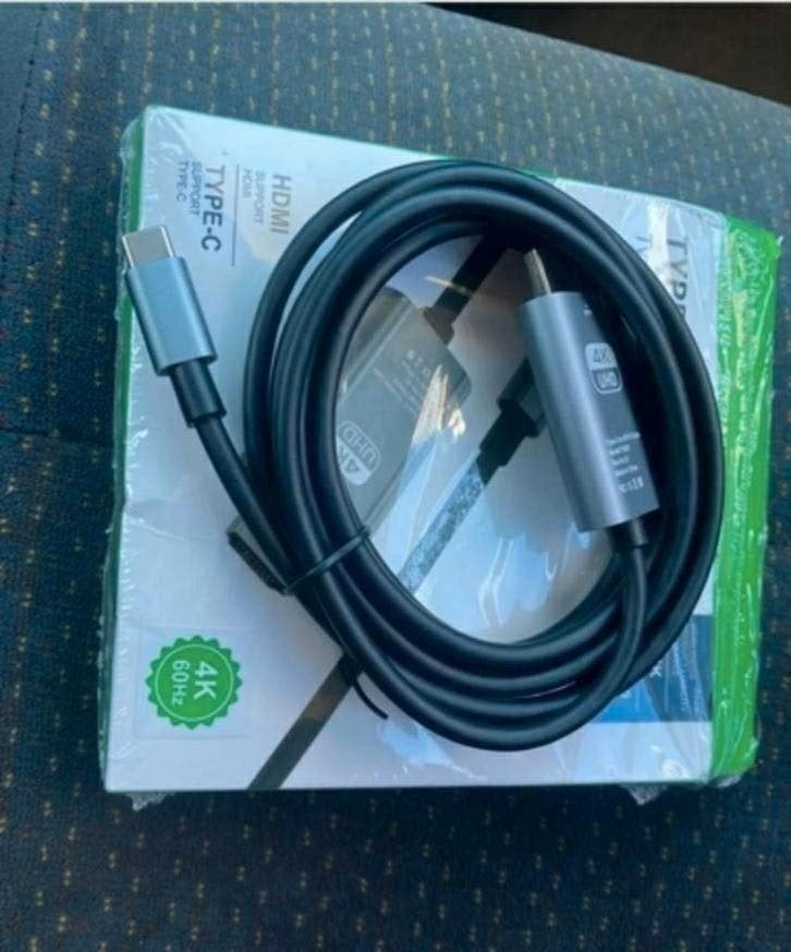 Foto 5 van USB-C naar HDMI adapter voor 4K smartphone en notebook TV