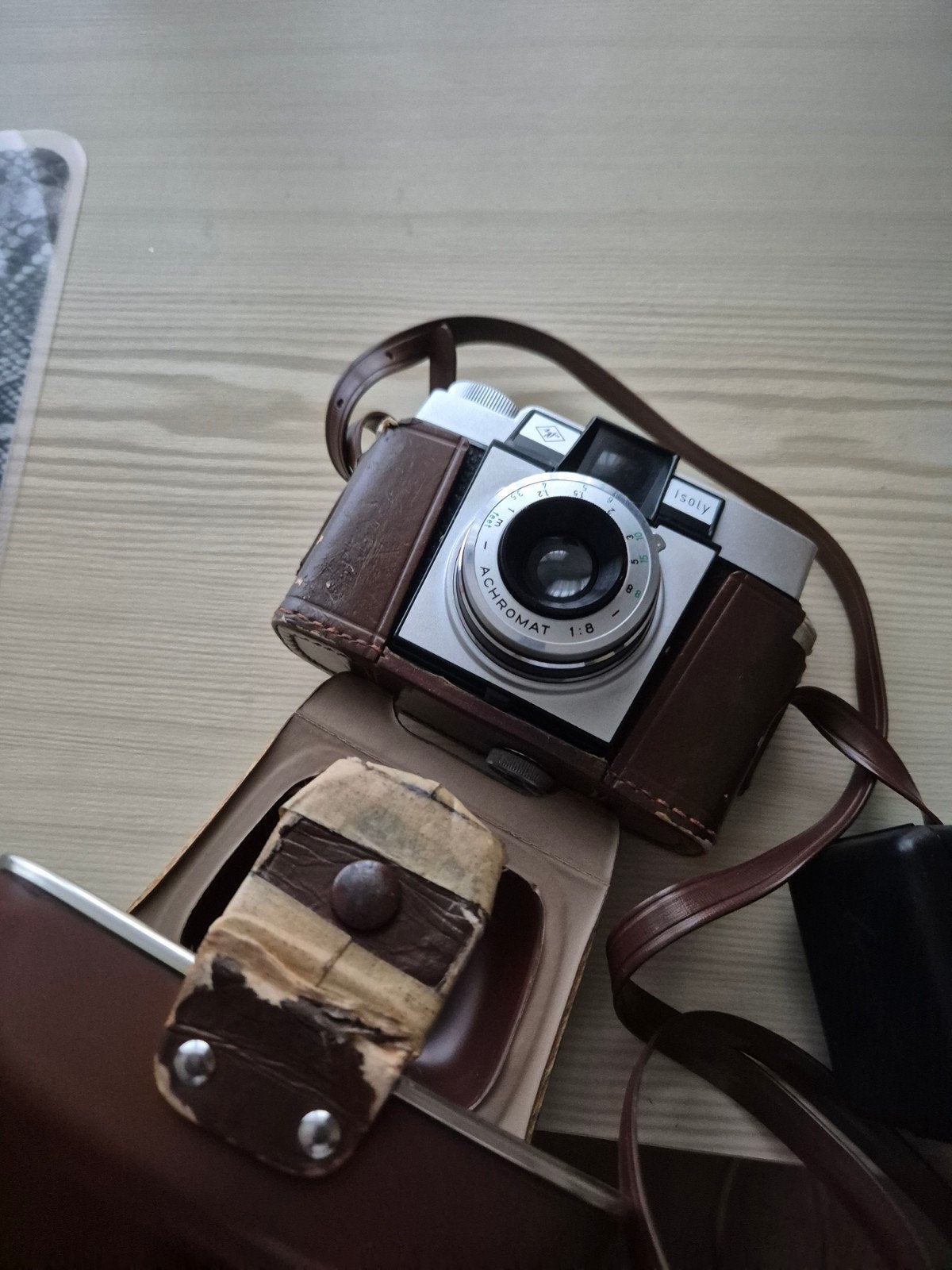 Agfa Isoly fotocamera - Ideaal voor decoratie/verzamelaars, Audio, Tv en Foto, Ophalen of Verzenden, Gebruikt, Compact, Overige Merken