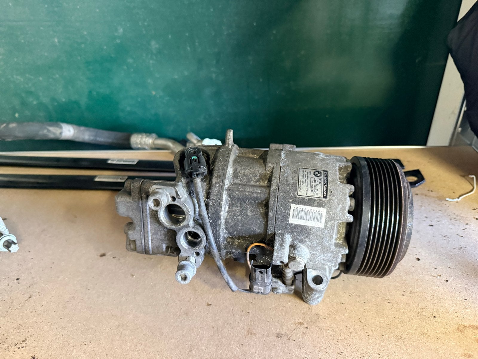 Aircopomp BMW N43 motor 1-serie E87 / 3-serie E90, Auto-onderdelen, Airco en Verwarming, BMW, Gebruikt, Ophalen