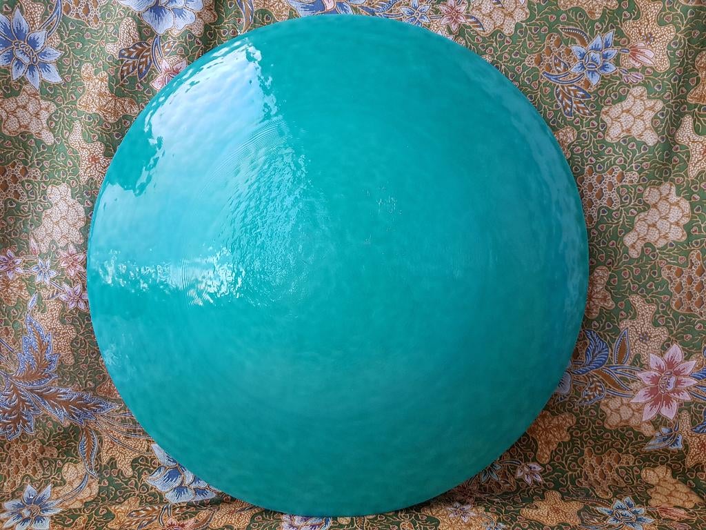 Mooie vintage schaal uit Zweden van Eva Englund 46,5 cm., Antiek en Kunst, Ophalen