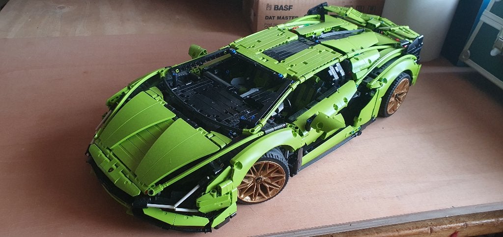 Lego Technic Lamborghini Sián FKP 37 (42115), Ophalen, Inclusief instructies, Lego, Zo goed als nieuw