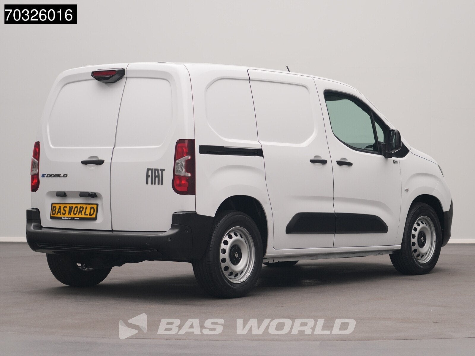 Fiat e-Doblo 136pk Elektrisch 50kWh 343km WLTP BPM Vrij L1H1, Automaat, Parkeersensor, Gebruikt, Wit