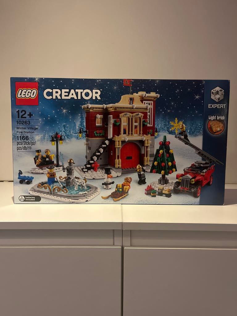 LEGO Creator 10263 Winter Village Brandweerkazerne NIEUW, Lego, Nieuw, Ophalen of Verzenden, Inclusief doos