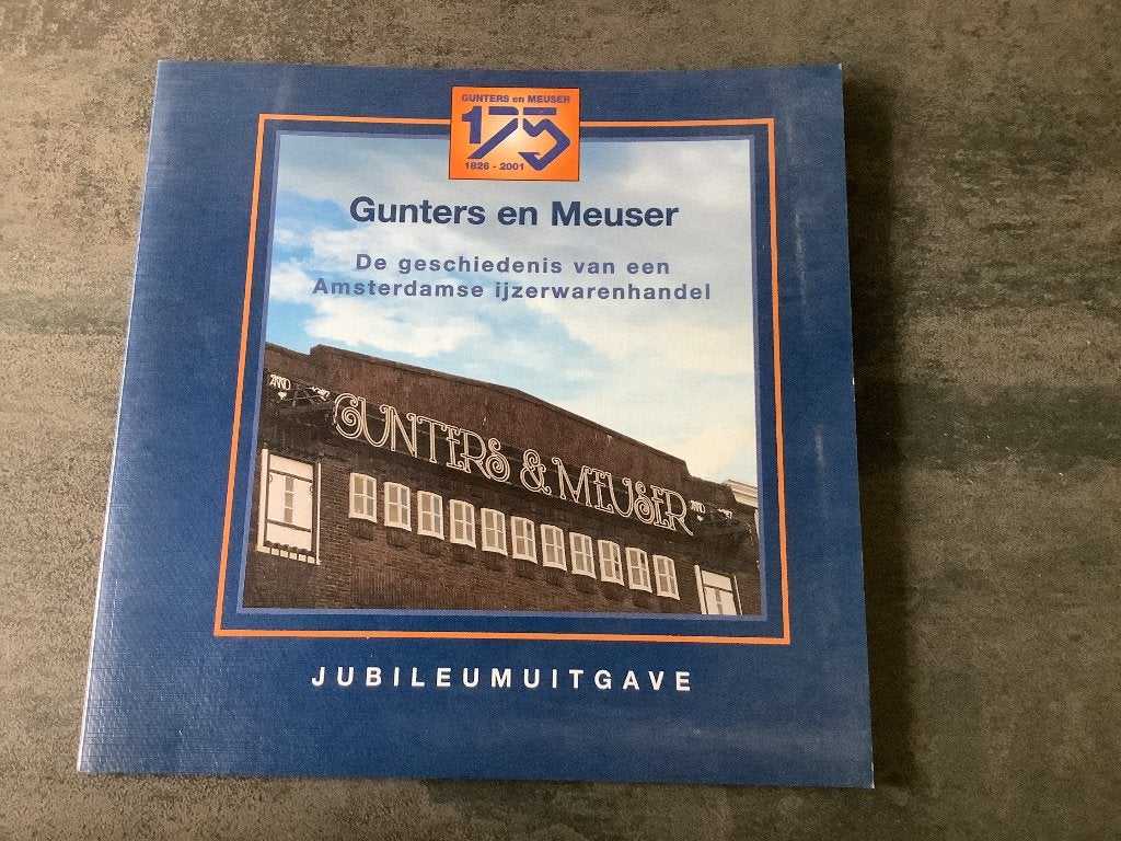 Gunters en Meuser Amsterdam jubileumuitgave, Boeken, Ophalen of Verzenden, 19e eeuw, Nieuw