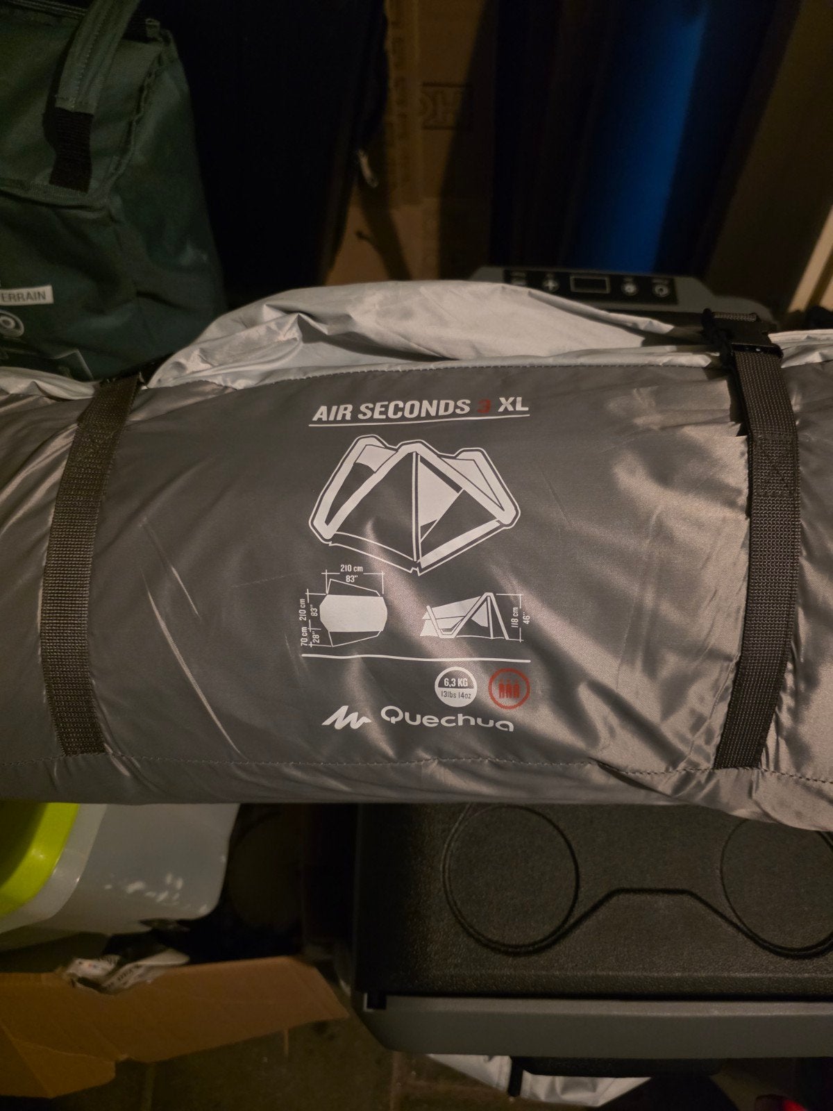 Quechua 3 XL Tent - Zo goed als nieuw, Ophalen of Verzenden, Zo goed als nieuw, Tot en met 3