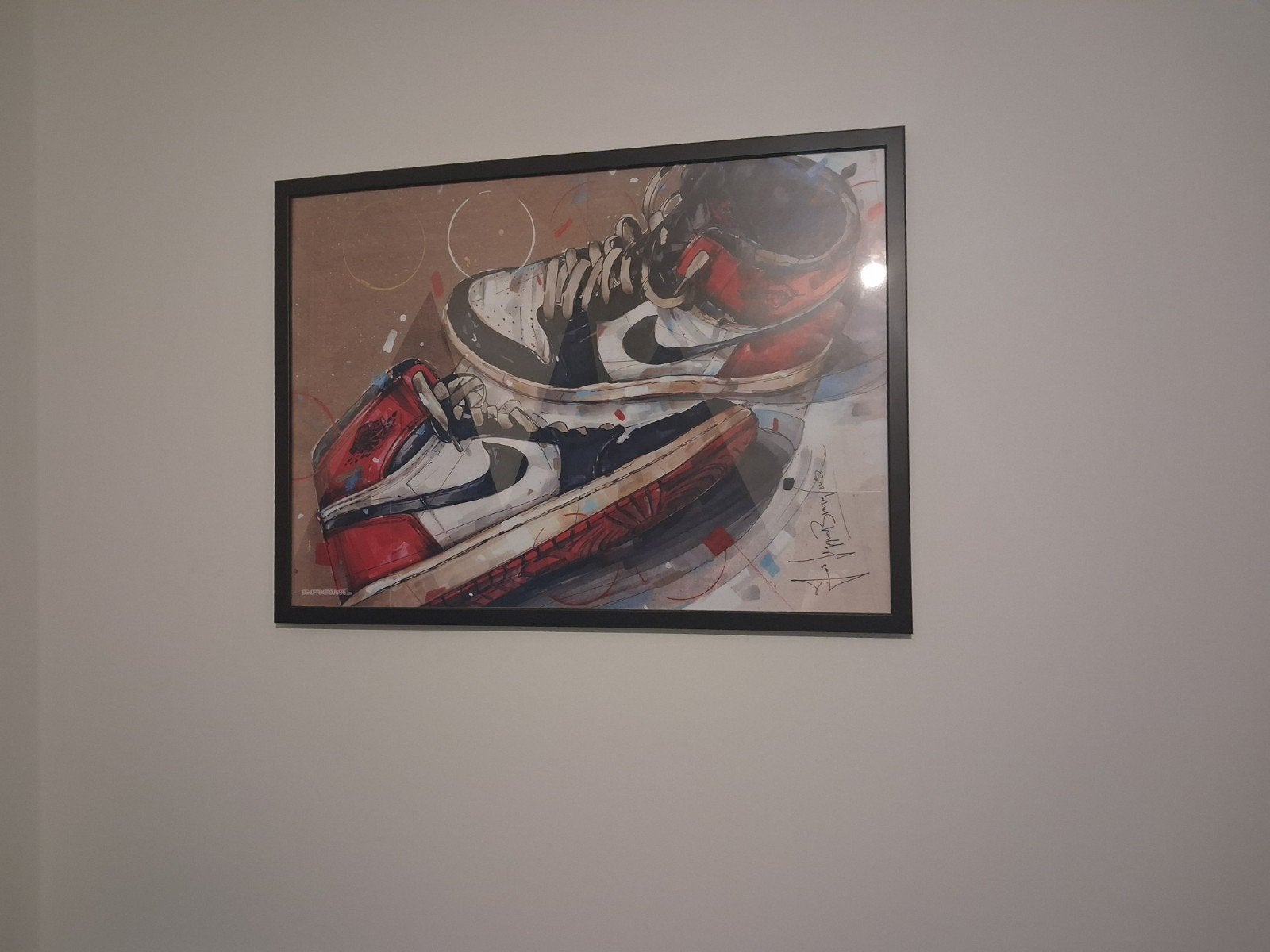 Poster in lijst Nike Air Jordan 1, Ophalen