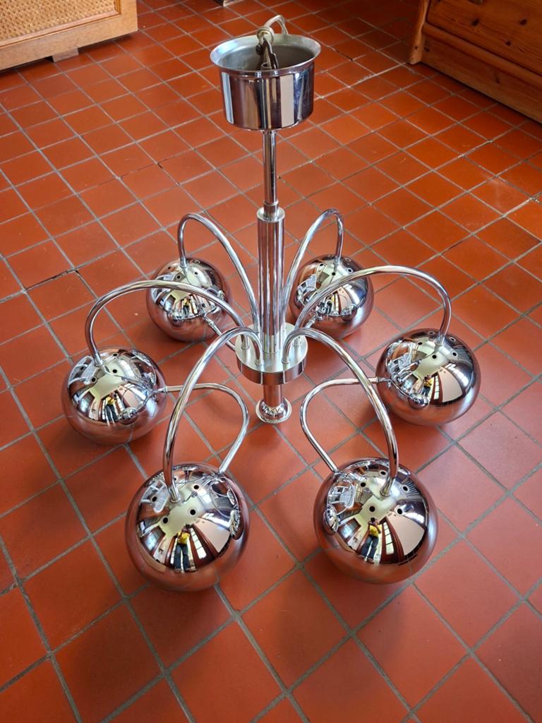 Plafondlamp van Goffredo Reggiani, Ophalen of Verzenden, Metaal