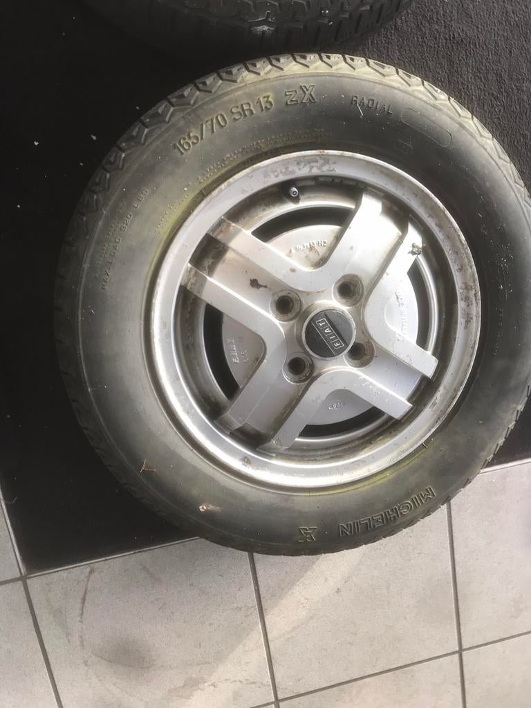 Fiat LM velgen cromodora origineel Fiat 4461414 —-43:4jx13, Ophalen of Verzenden
