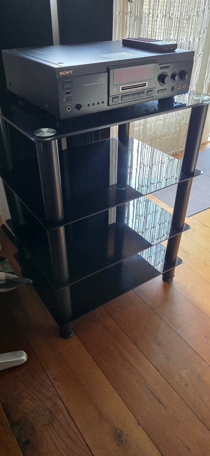 HiFi Audio rack zwart, Ophalen, Zo goed als nieuw