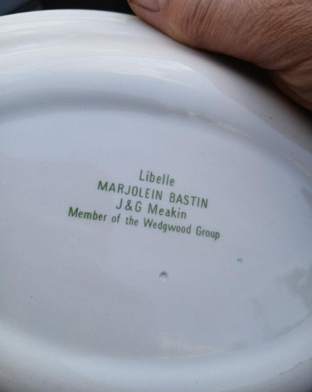Libelle Marjolein bastin wedgewood servies, Ophalen