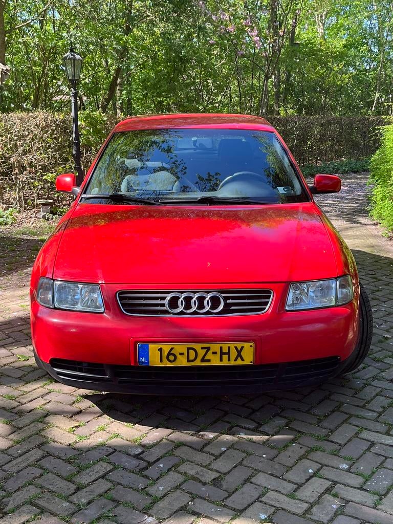 Audi A3 1.6 74KW 3D 2000 Rood, Auto's, Audi, Particulier, S3, Benzine, Hatchback, Handgeschakeld, Origineel Nederlands, Rood, Voorwielaandrijving