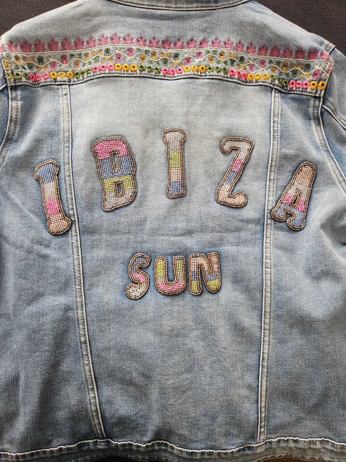 Gaaff Ibiza spijkerjasje mt xxl (42/44 ), Ophalen of Verzenden, Nieuw, Maat 42/44 (L), Blauw
