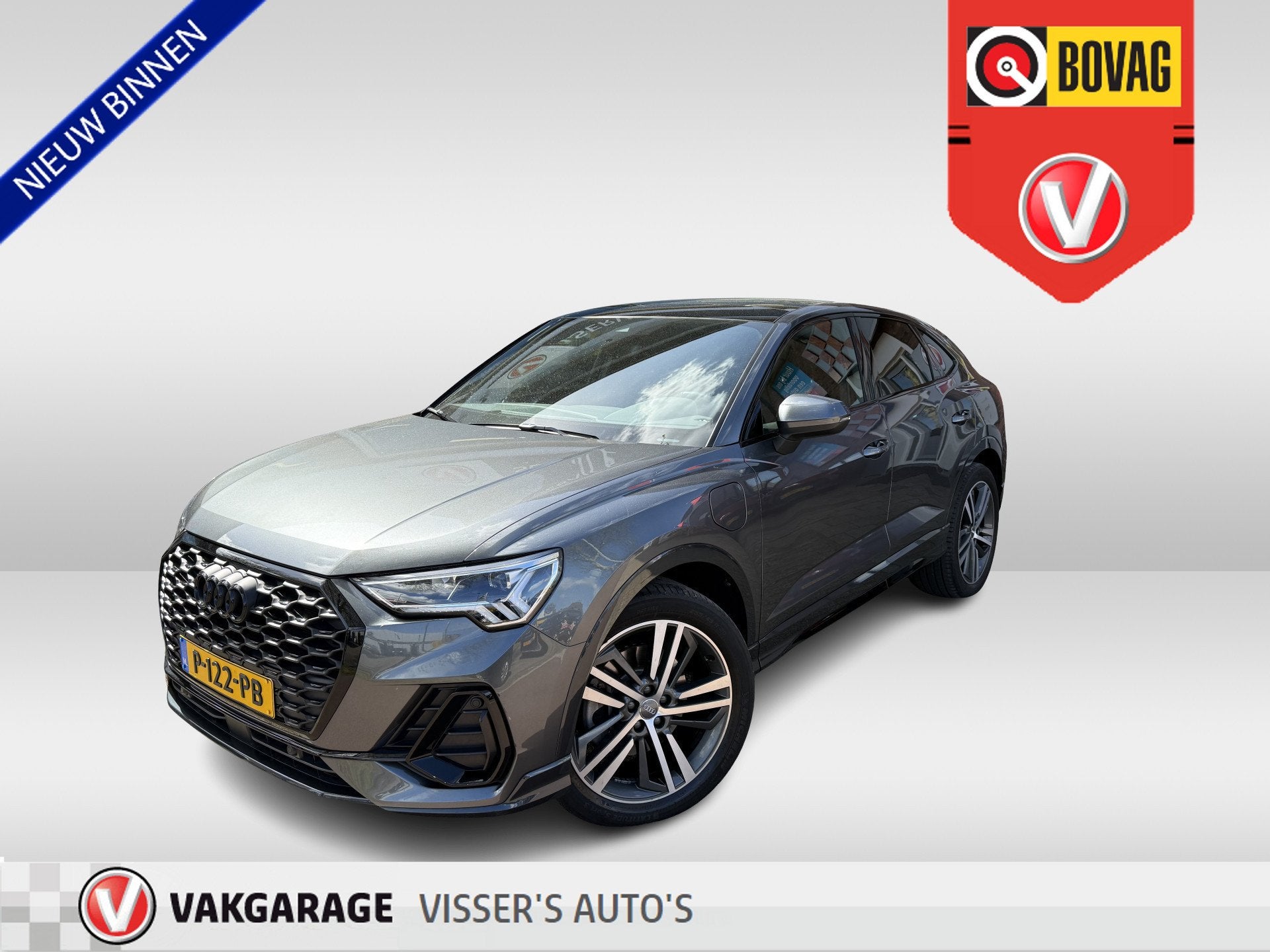 Audi Q3 Sportback 45 TFSI e S Edition | panoramadak | schuif, Auto's, Gebruikt, Euro 6, Origineel Nederlands, Hybride Elektrisch/Benzine