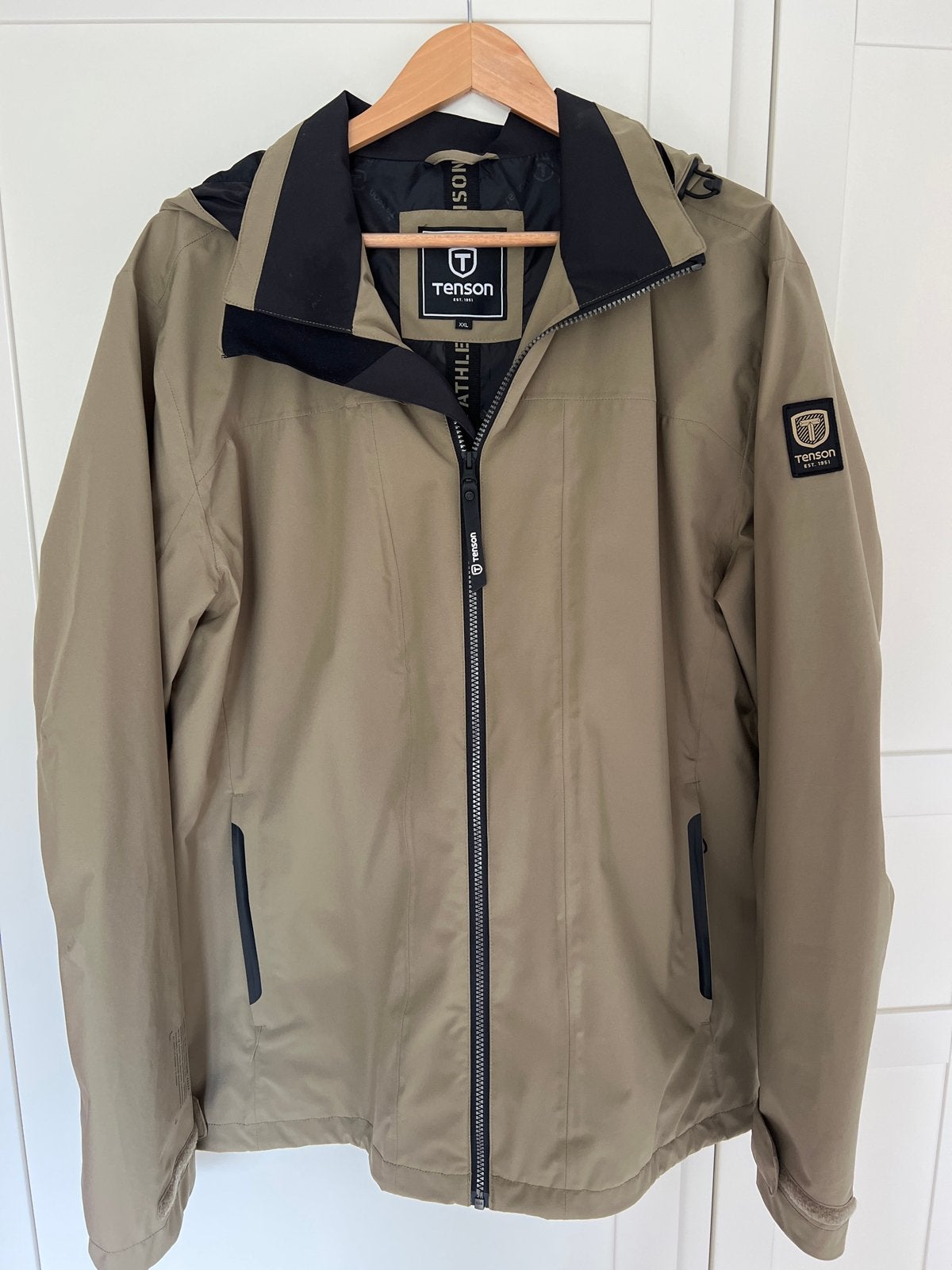 Tenson MPC Extreme Jas - Beige/Zwart - Maat XXL, Kleding | Heren, Jassen | Zomer, Ophalen of Verzenden, Nieuw, Overige maten, Beige