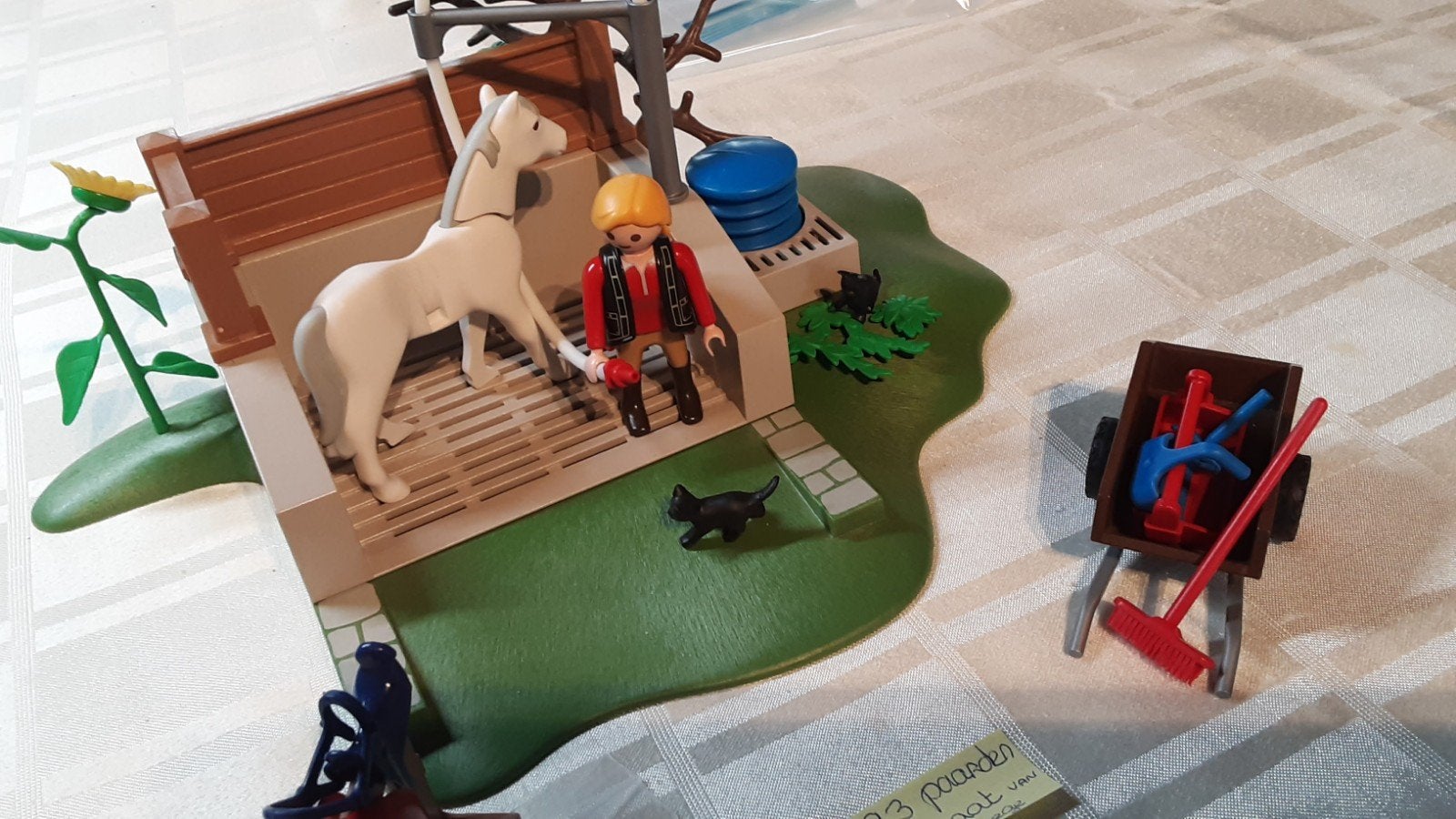 4193 wasstraat voor paarden., Complete set, Overige typen, Ophalen of Verzenden, Zo goed als nieuw