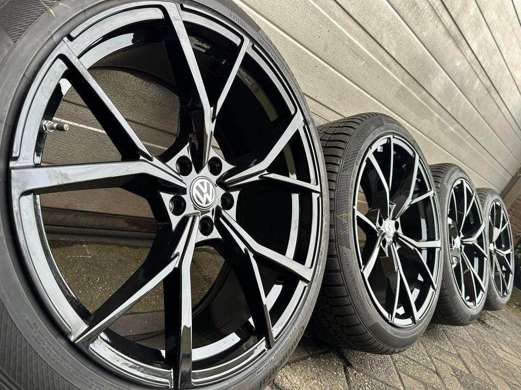 21“ VW Tiguan Tayron Touareg CR Estoril velgen zomerbanden, Auto-onderdelen, Banden en Velgen, 255 mm, -, -, Banden en Velgen
