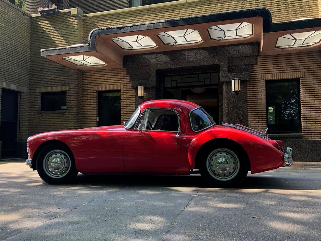 MG 1959 Rood, Auto's, Zwart, 4 cilinders, 0 kg, Leder