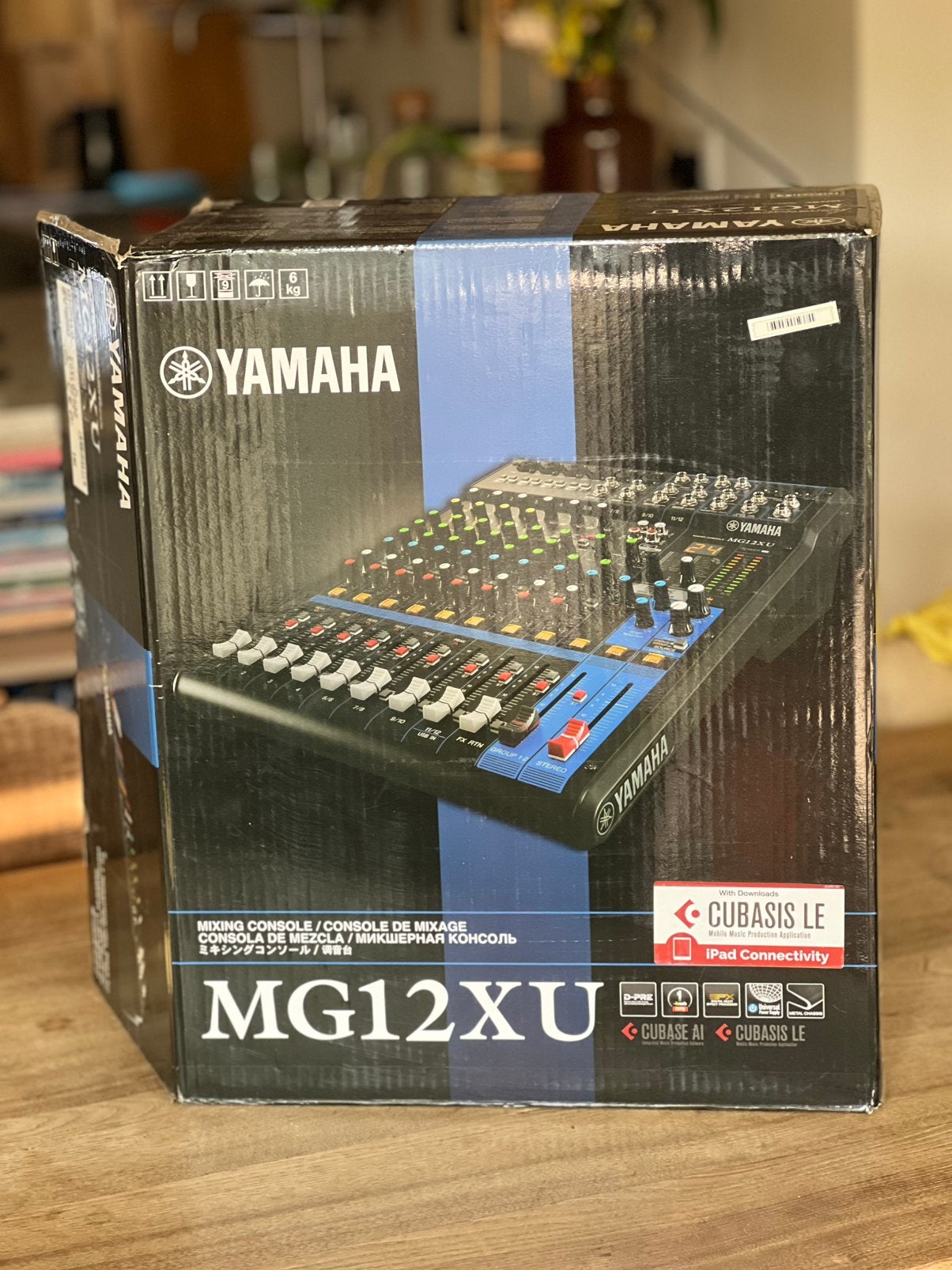 Yamaha MG12XU  mixer, Muziek en Instrumenten, Mengpanelen, Ophalen, Zo goed als nieuw, 10 tot 20 kanalen