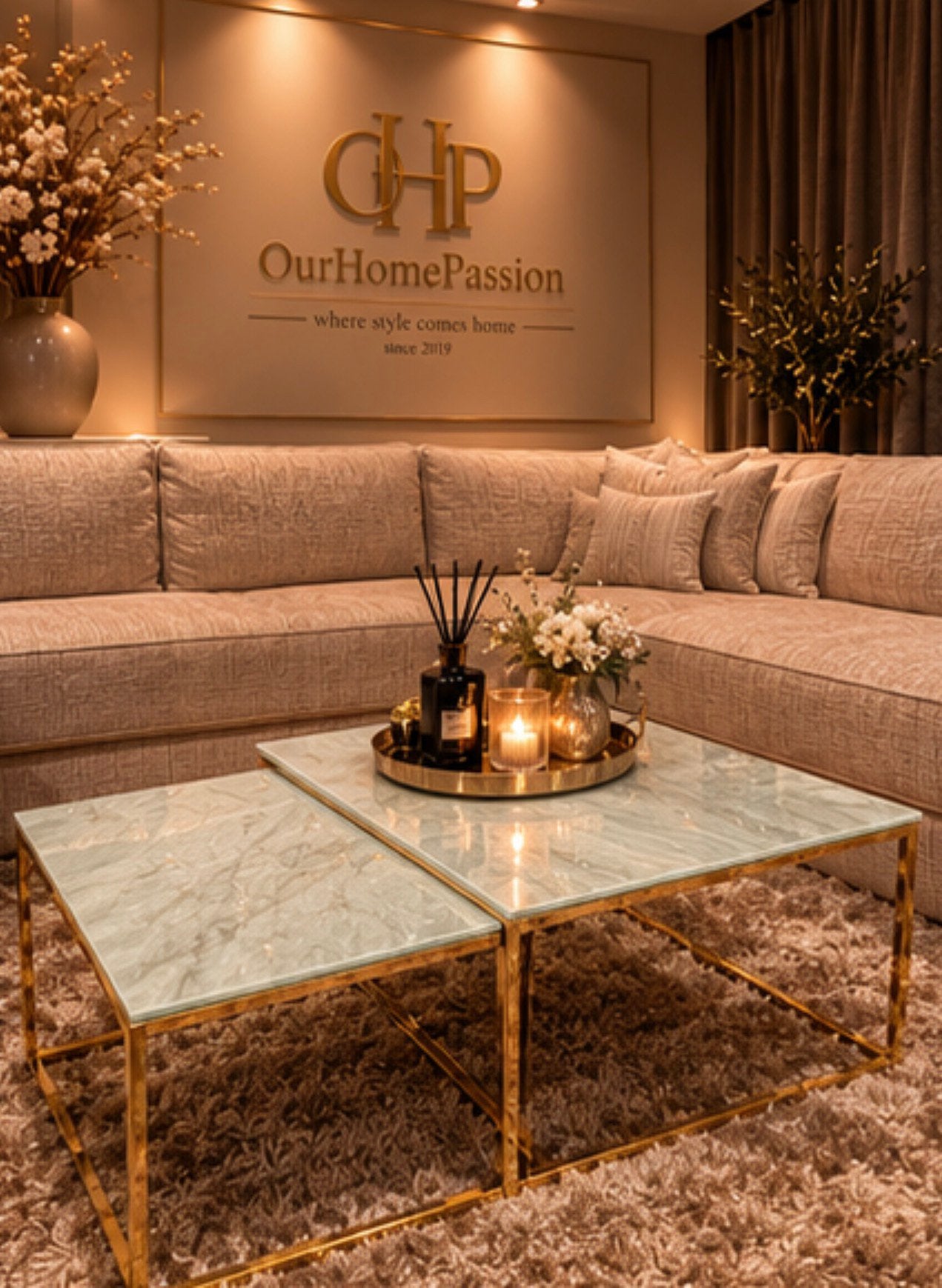 Salontafels marmer look nieuw actie doblo salontafel, Ophalen, Nieuw